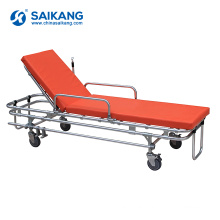 SKB039(A) Cheap Emergency Aluminum Ambulance Stretcher Trolley